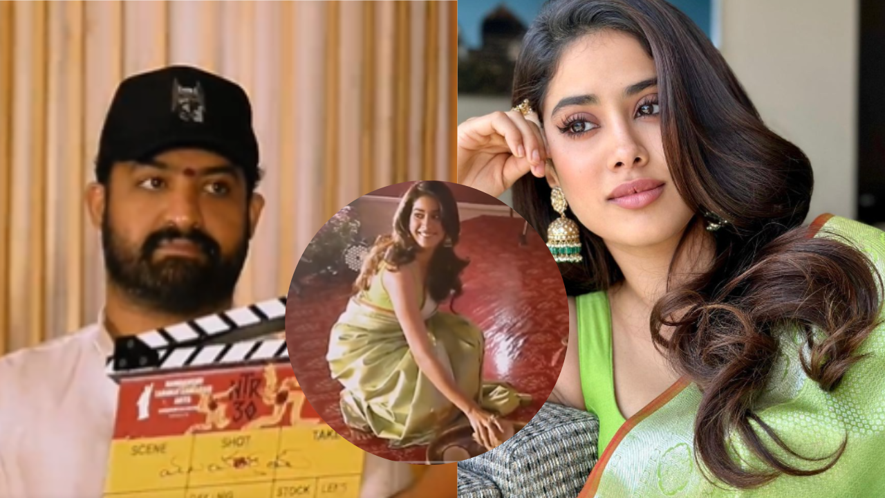 Janhvi Kapoor Begins NTR 30 Shooting