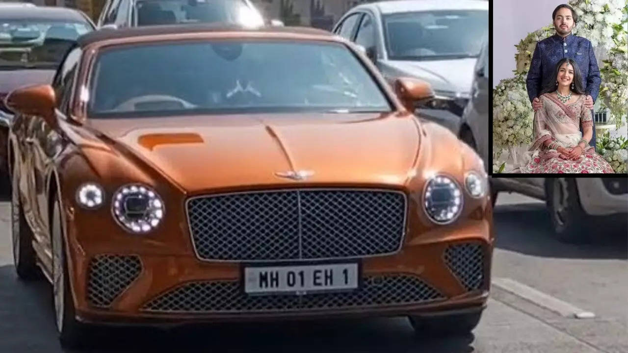 Mukesh Ambani Gifted Bentely Continental GTC To His Son Anant Ambani