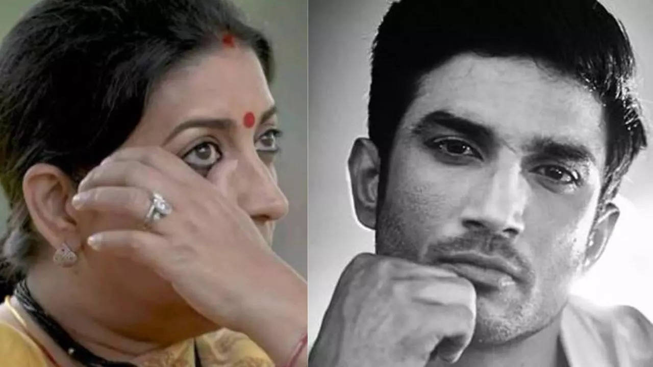 smriti irani and sushant