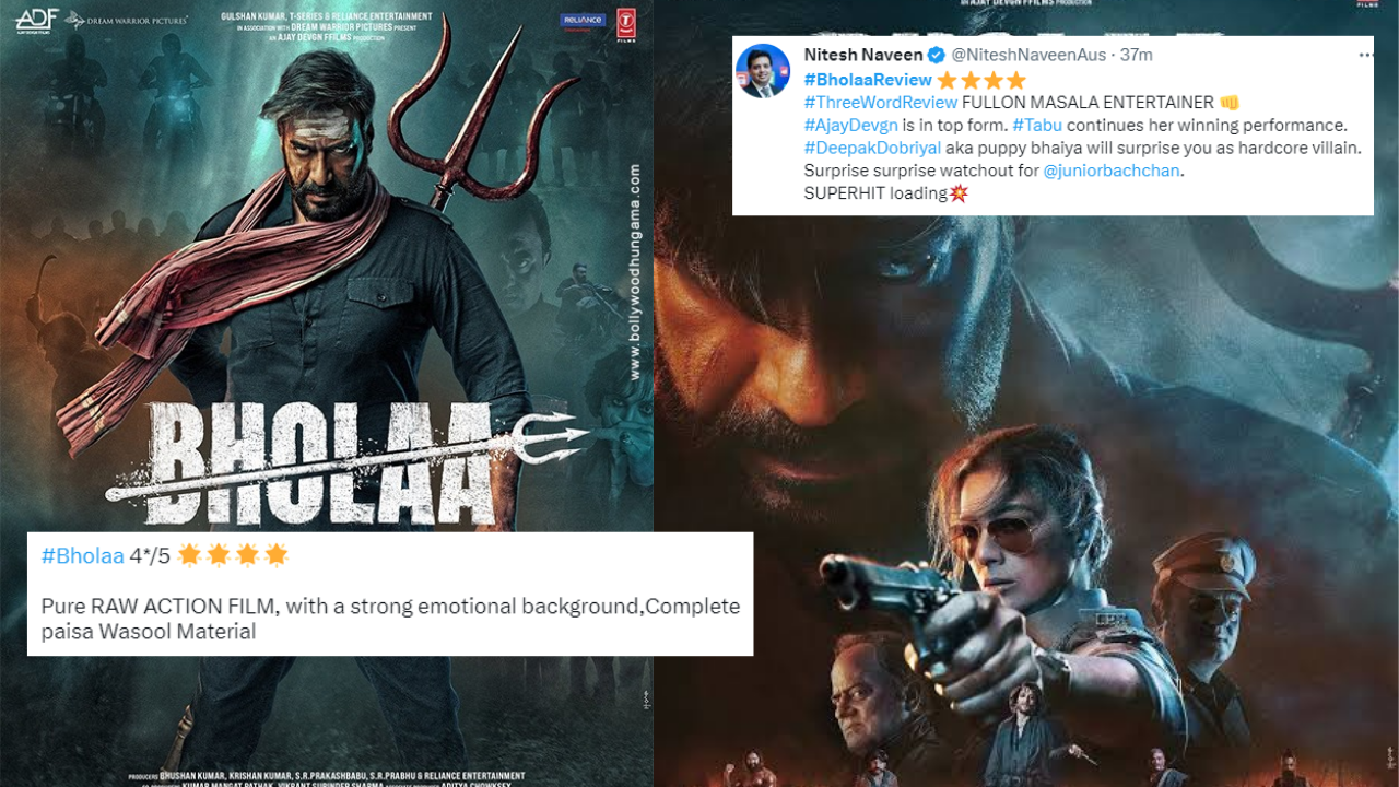 Bholaa Twitter Review