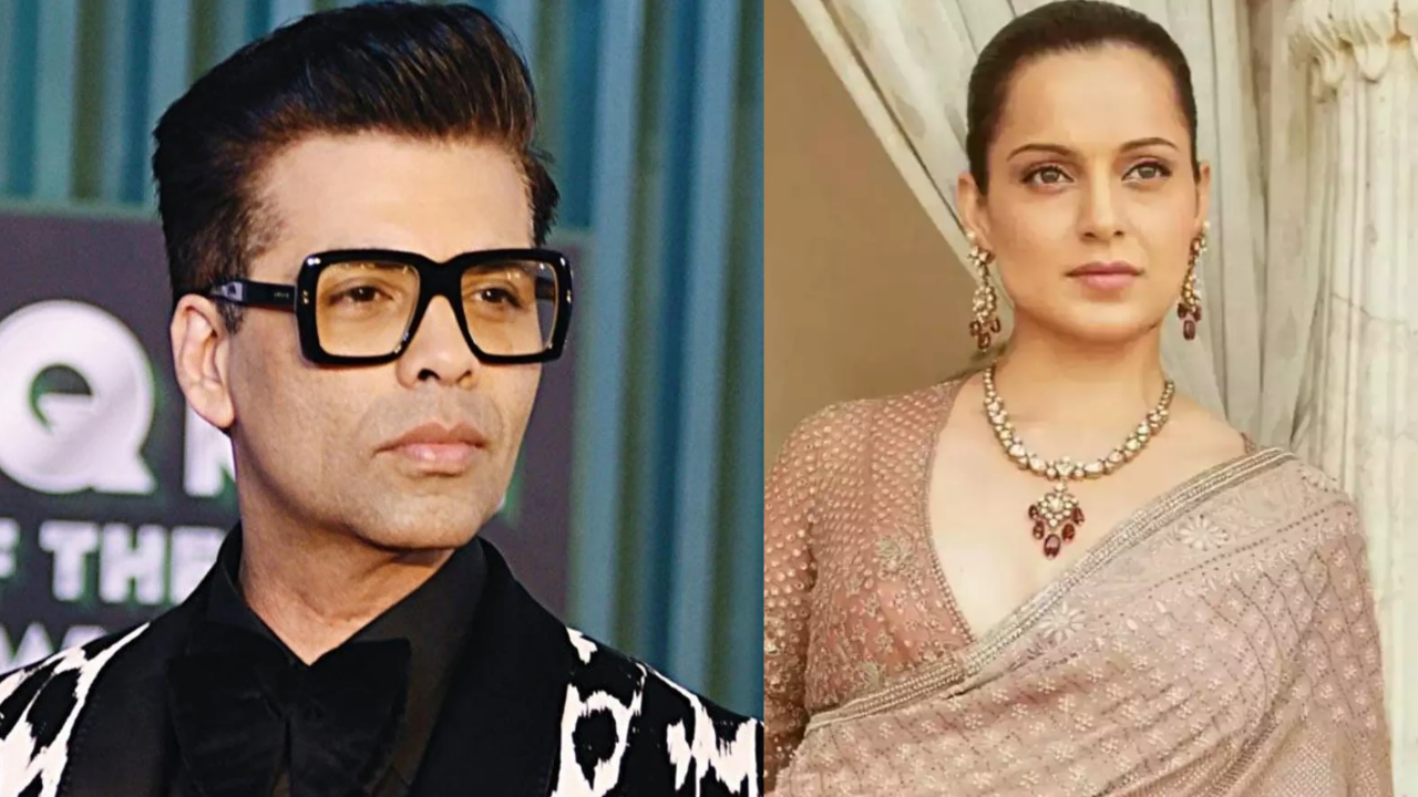 Karan Johar and Kangana Ranaut