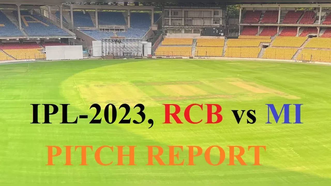 ipl-2023-RCB-vs-MI-Pitch-Weather-Report