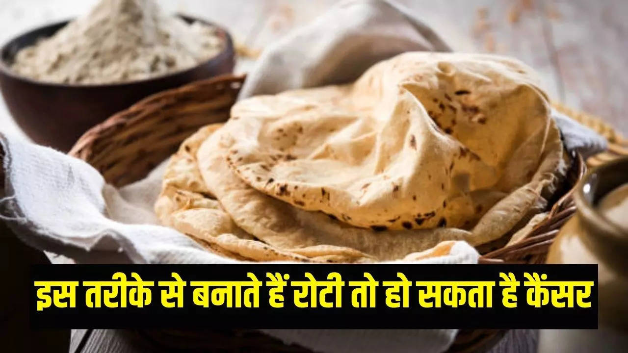 Can cooking roti on direct flame cause cancer?