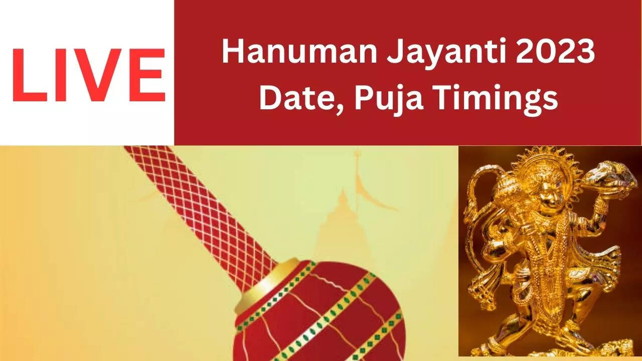 Hanuman Jayanti 2023 Date, Puja Timings LIVE: इस शुभ मुहूर्त में होगी हनुमान जयंती की पूजा, जान लें विधि, मंत्र, कथा, आरती सबकुछ यहां