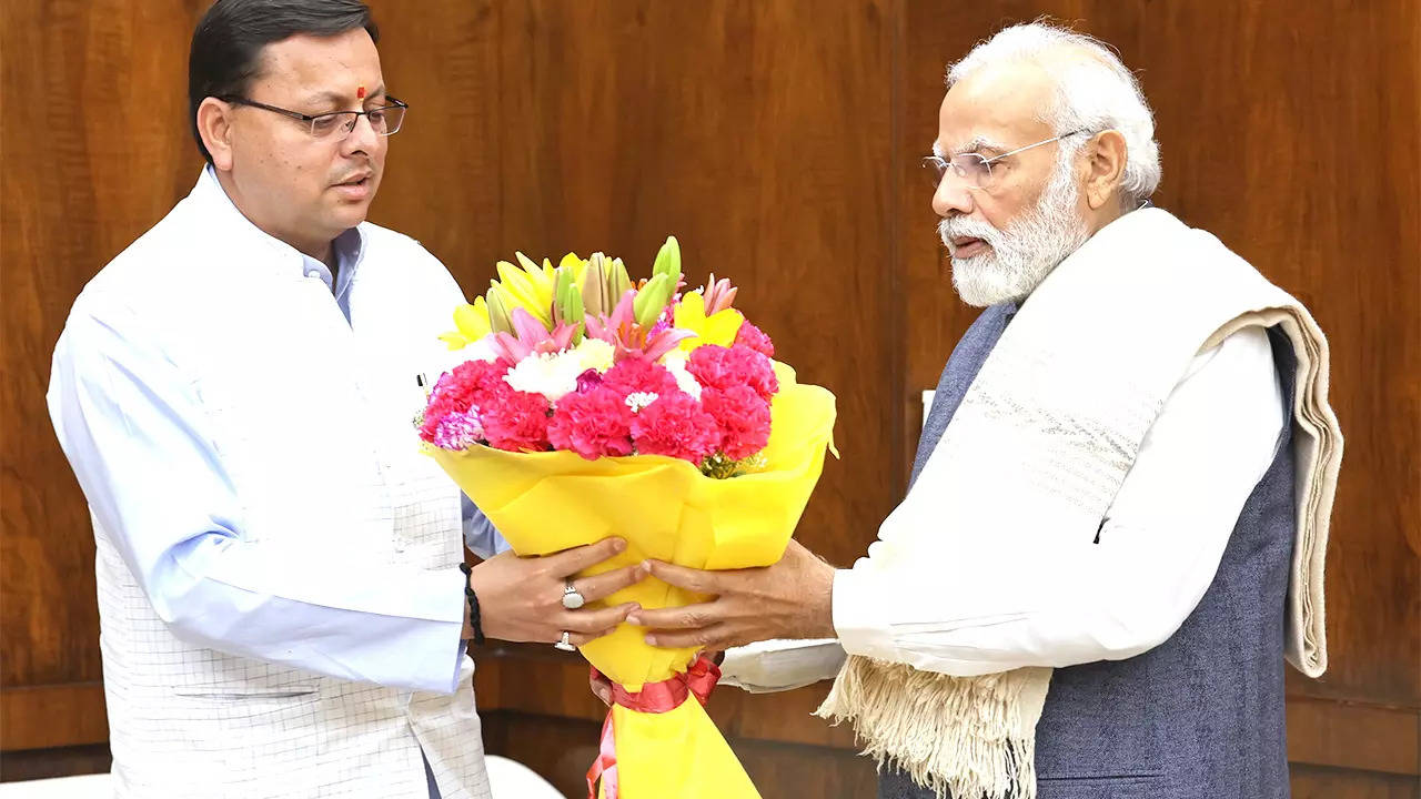 Uttrakhand CM met PM Modi