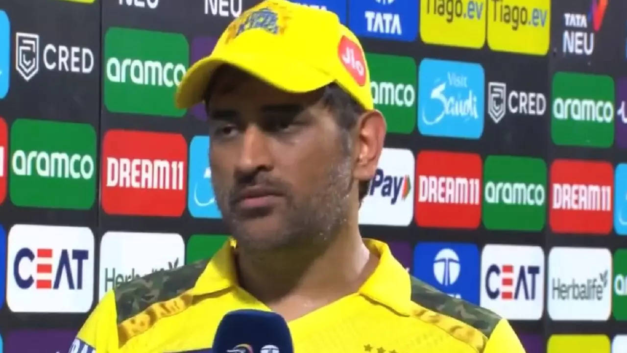 IPL 2023, Dhoni angry on bowlers after CSK beat LSG in Chennai