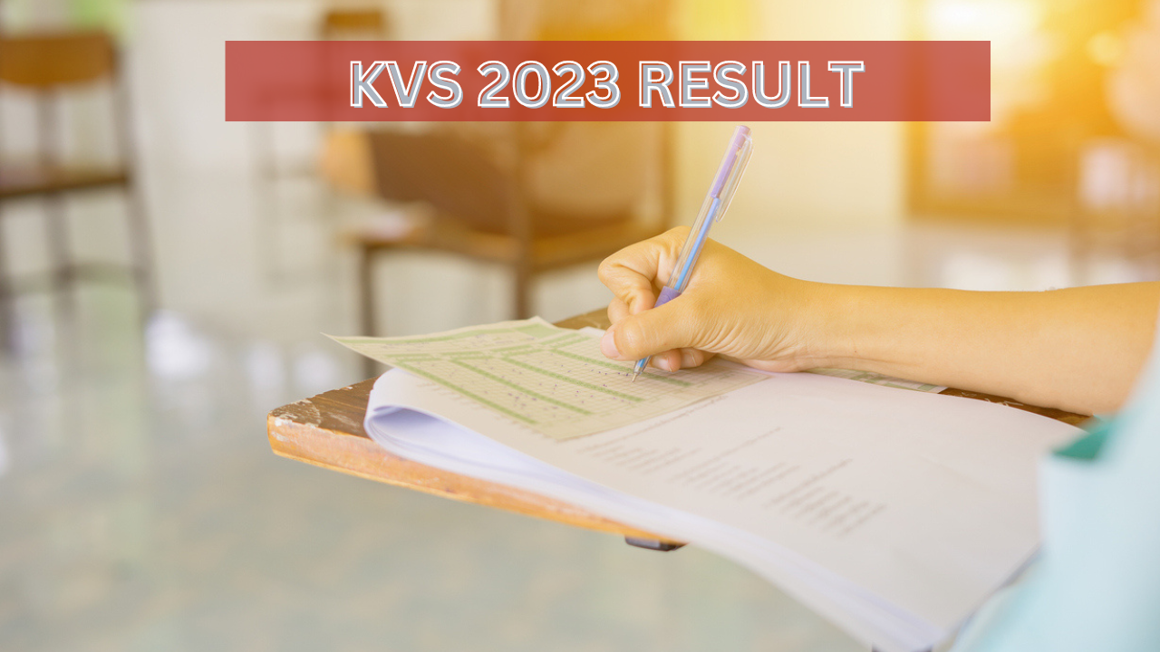 KVS PRT 2023 RESULT