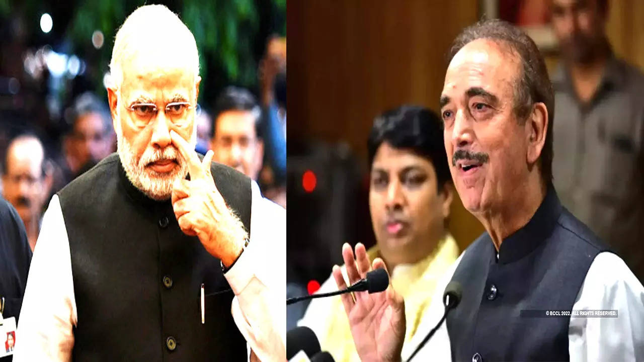 Ghulam Nabi Azad praised pm modi