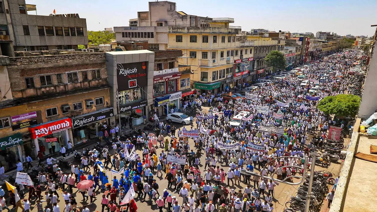 Private Doctors Strike in Rajasthan