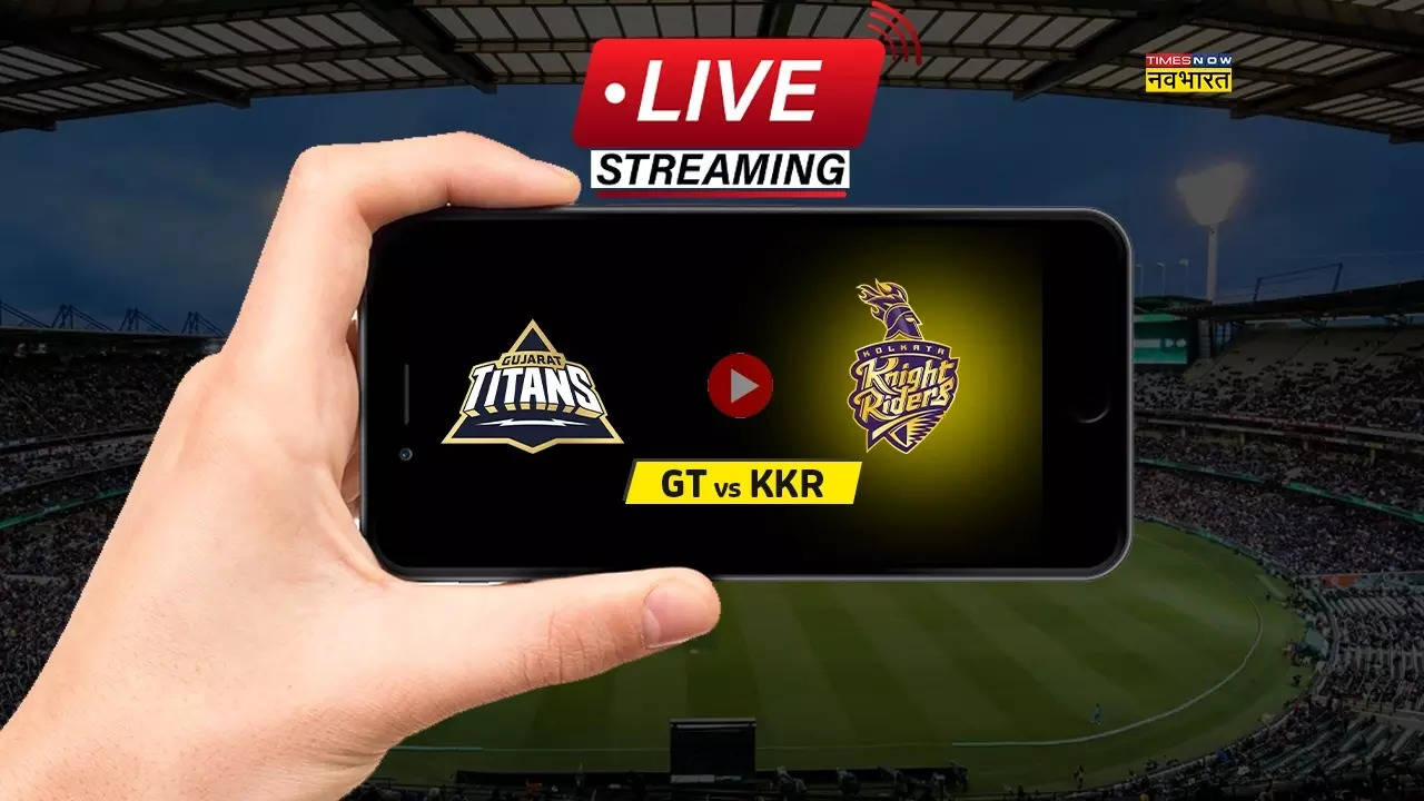 Tata Ipl Gt Vs Kkr Live Streaming When And Where To Watch Gujarat