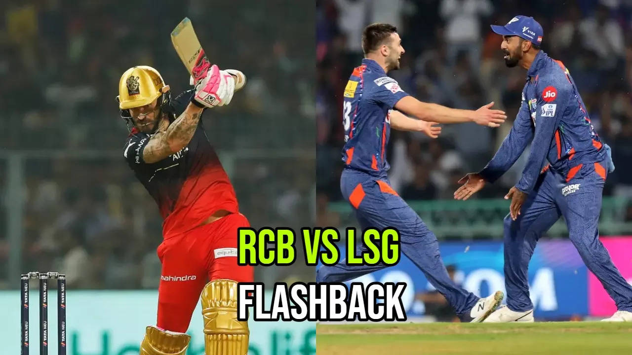 RCB VS LSG FLASHBACK