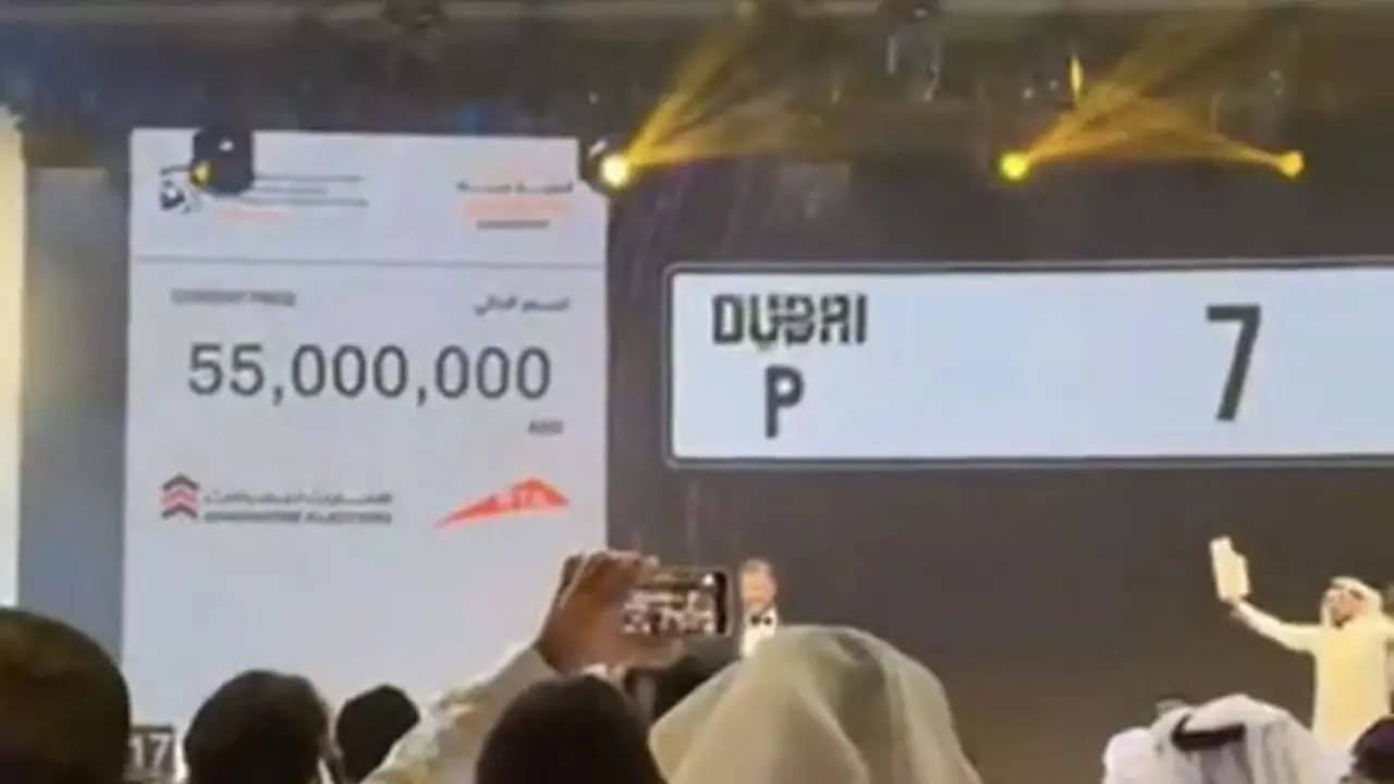 Car number plate P7 Most Expensive in World