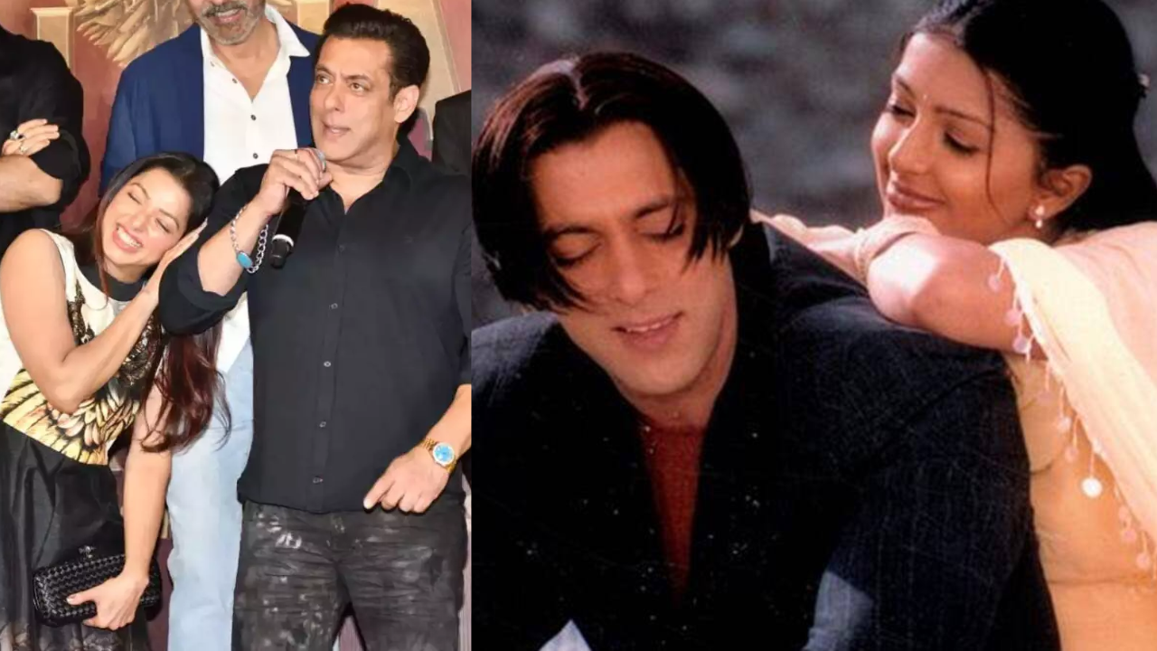 Salman Khan and Bhumika Chawla in tere naam