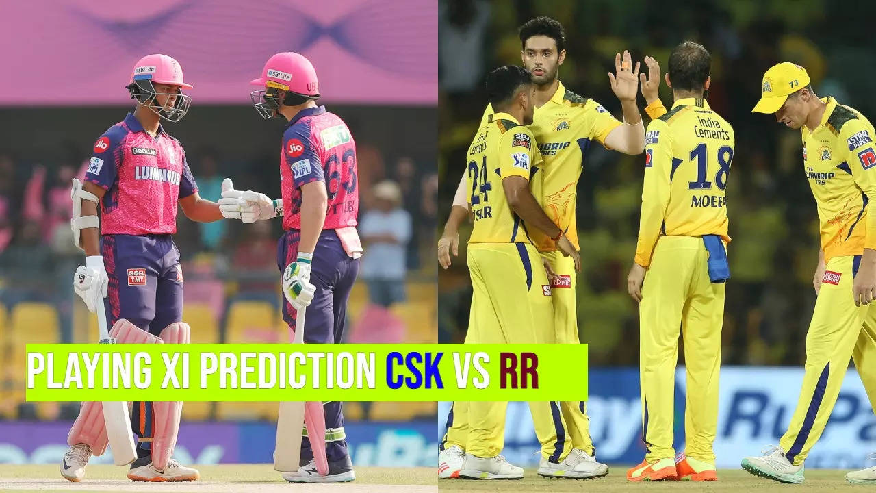 Csk Vs Rr Dream 11 Team Prediction Playing Xi Ipl 2023 ऐसी है चेन्नई राजस्थान की प्लेइंग 11 