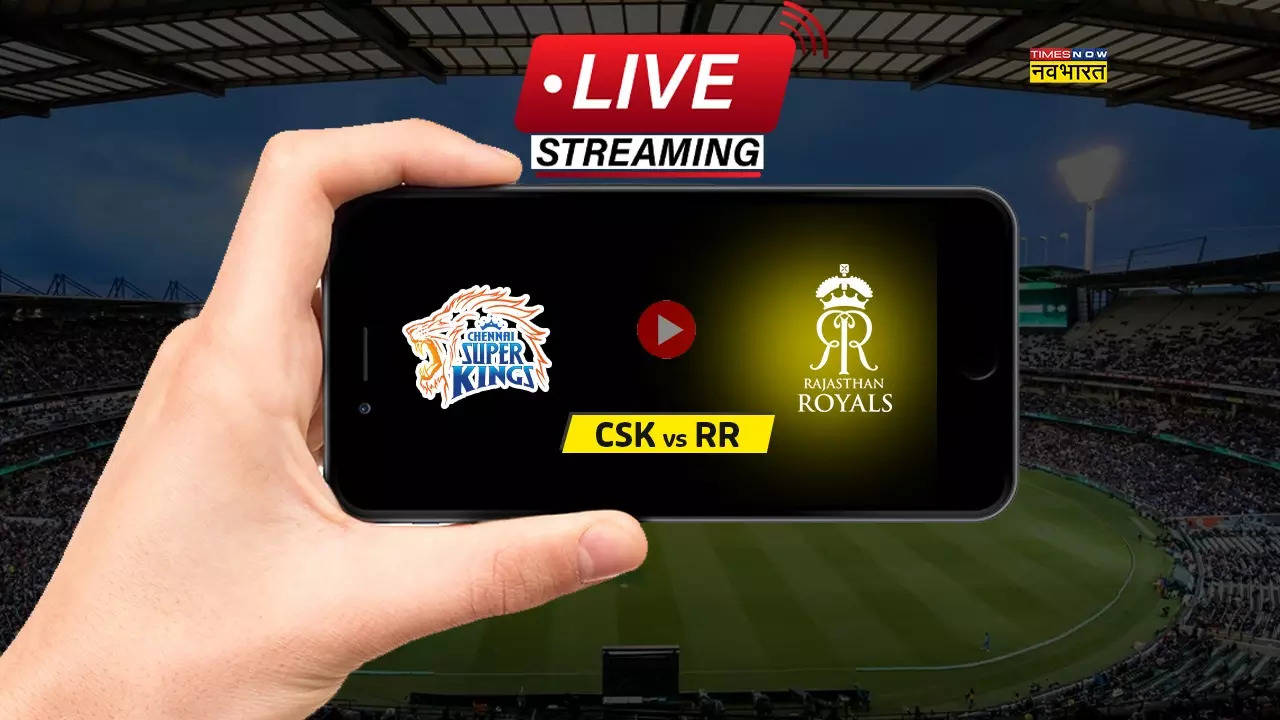 When and where to watch CSK vs RR Live Streaming today