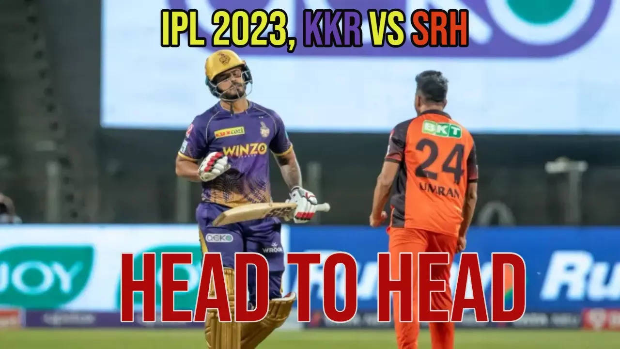 IPL 2023 KKR-vs-SRH-Head-to-Head