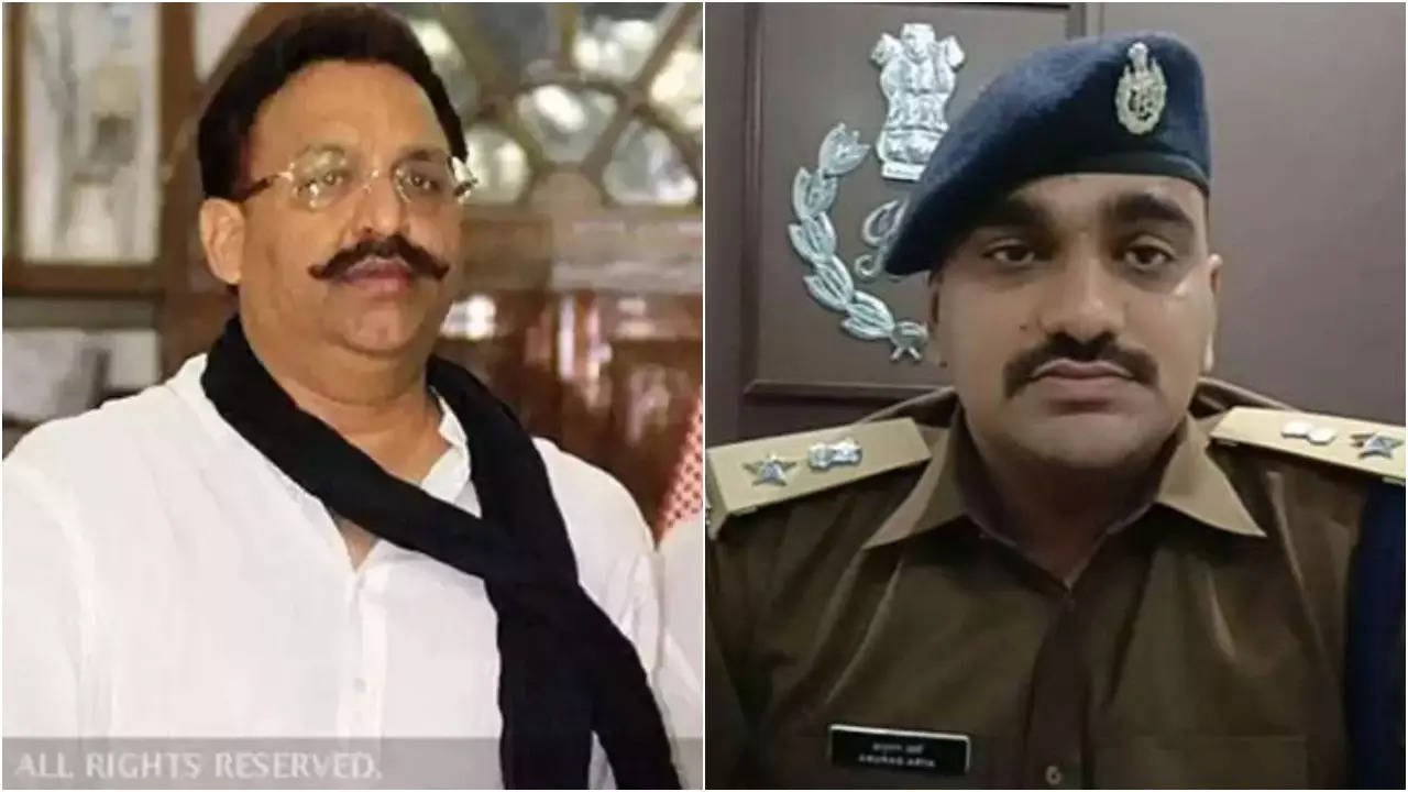 Mukhtar Ansari- IPS Anurag Arya