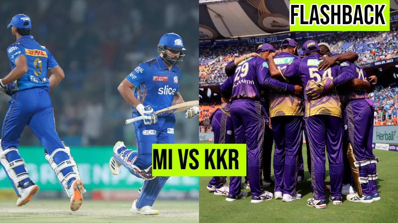 MI vs KKR Flashback