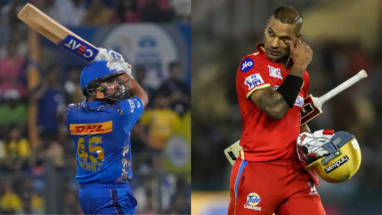 rohit sharma, shikhar dhawan, ipl 2023