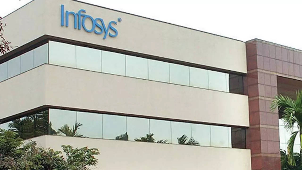 infosys share falls