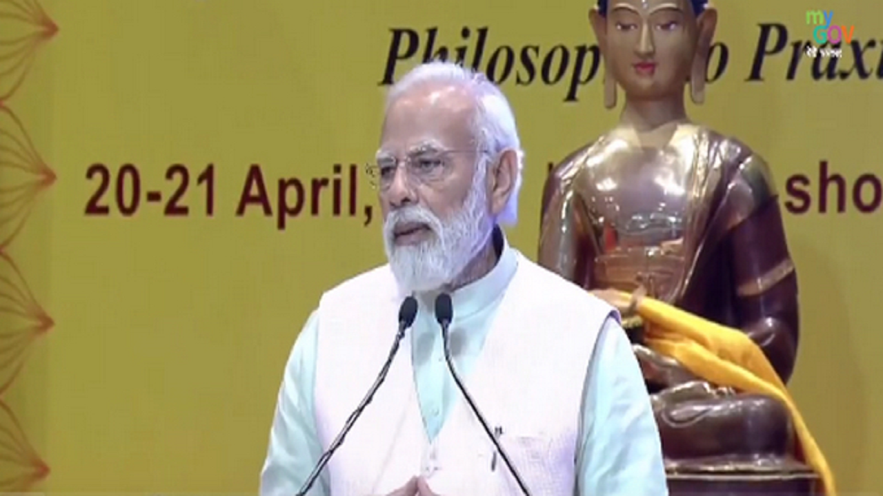 PM Modi Says India Is Progressing By Following Buddha's Teachings ...