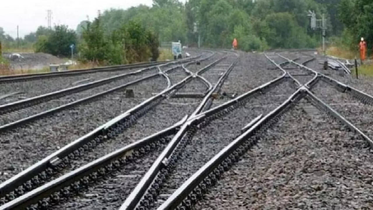 Goods Train Derailed