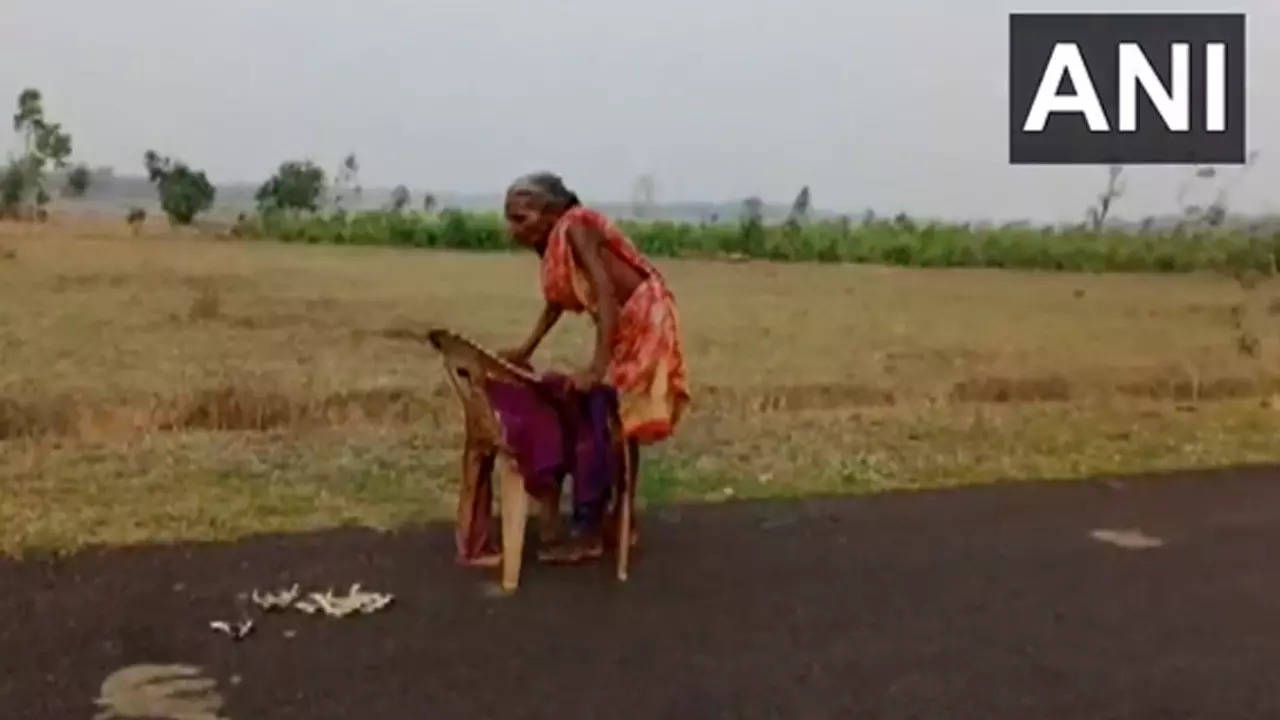 old woman odisha