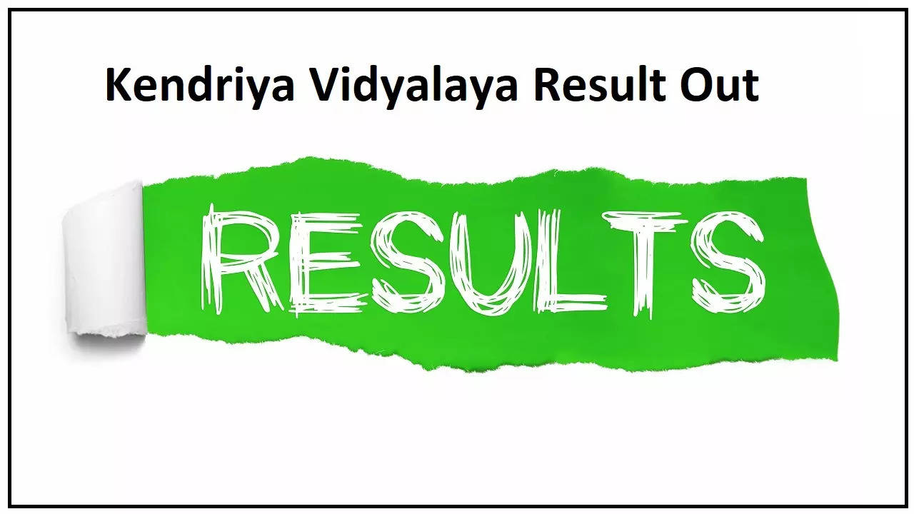 KVS PGT and TGT Result 2023 Declared