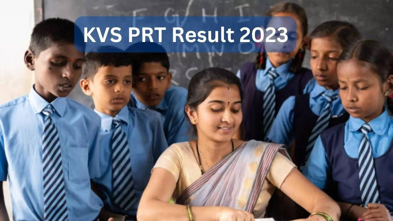 KVS PRT Result 2023