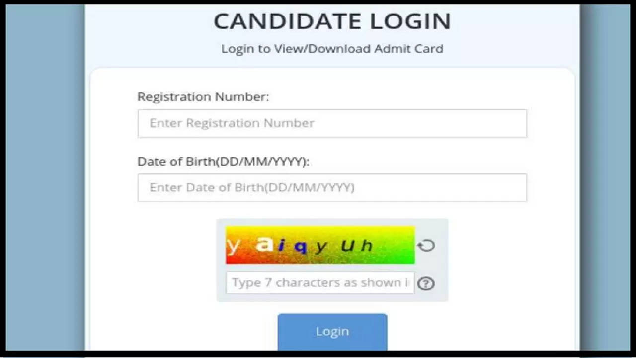 CUSAT CAT Admit Card 2023 Hall Ticket