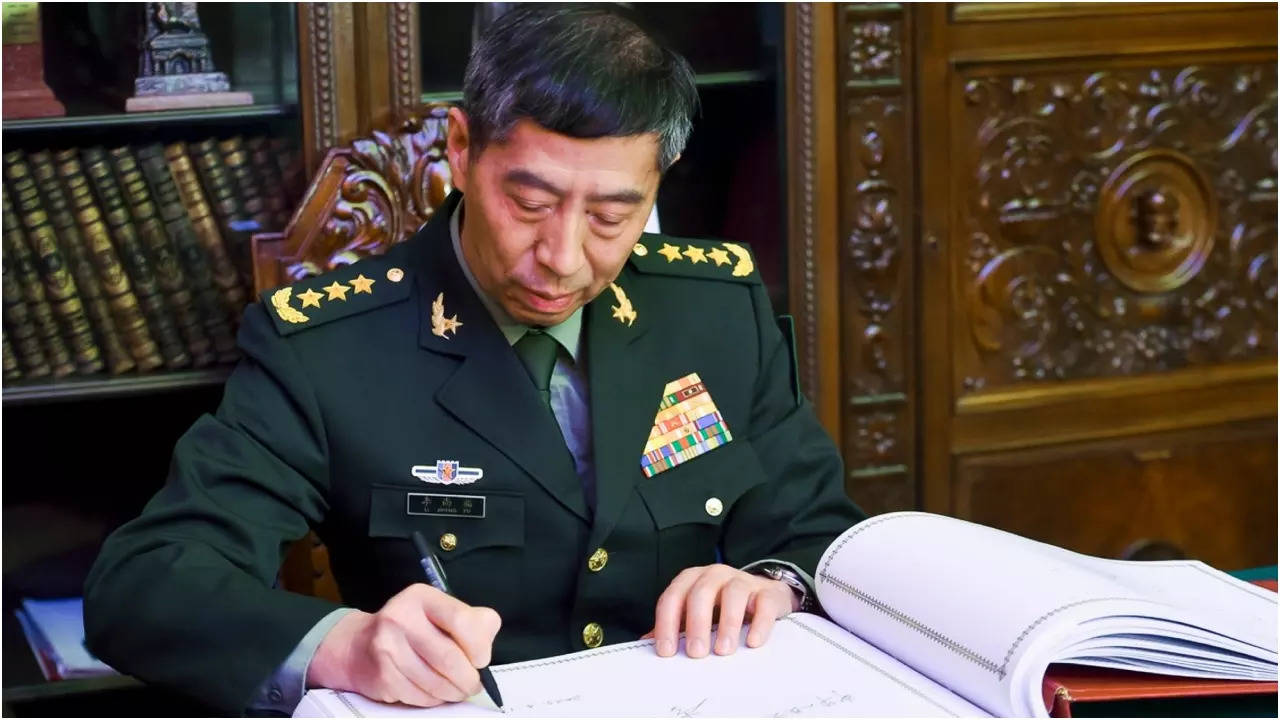 Chinese Defense Minister Li Shangfu