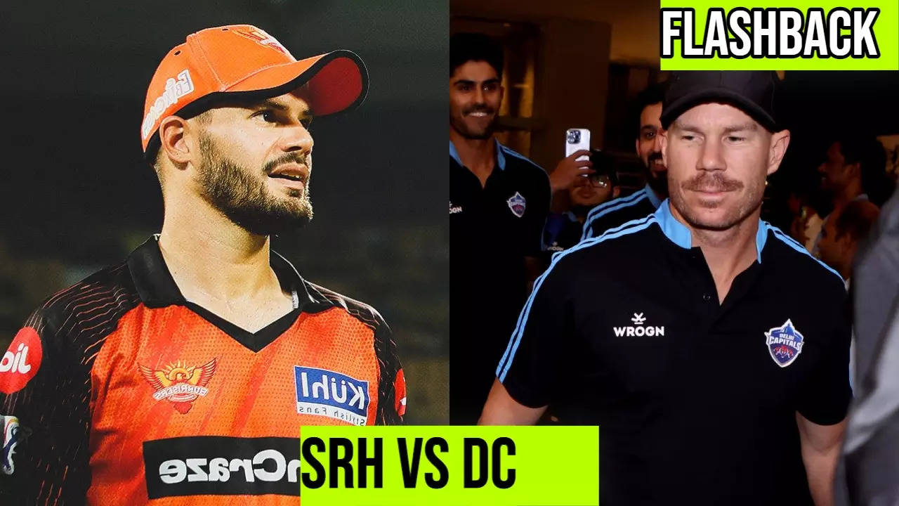 SRH vs DC flashback