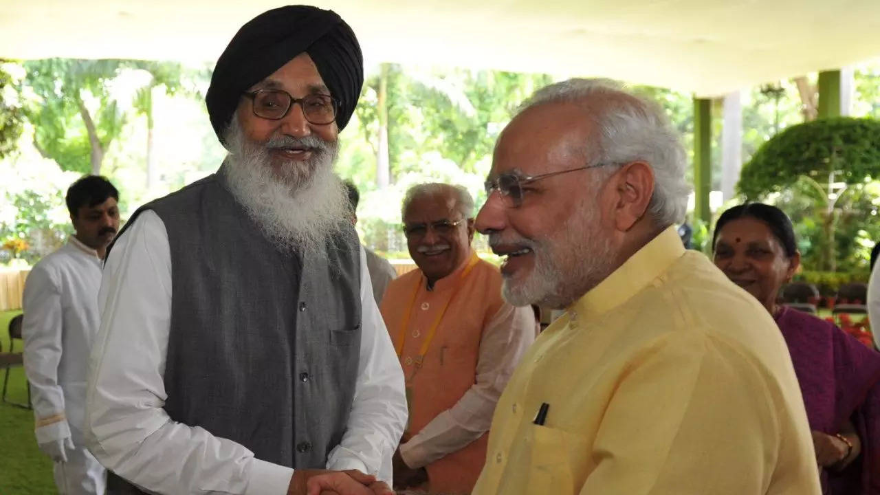 Prakash Singh Badal, SAD, Punjab