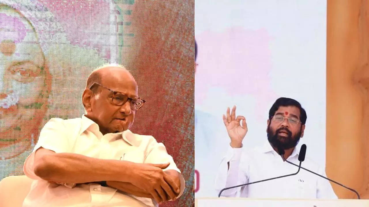 sharad pawar eknath shinde