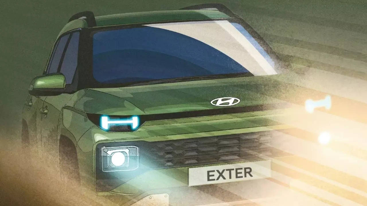 Hyundai Exter Upcoming Compact SUV First Image Out