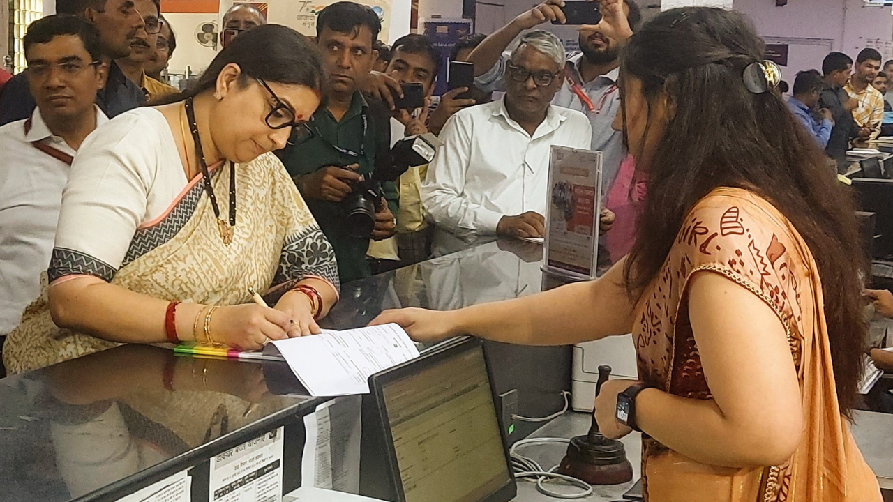 smriti irani, post office, mssc, post office scheme