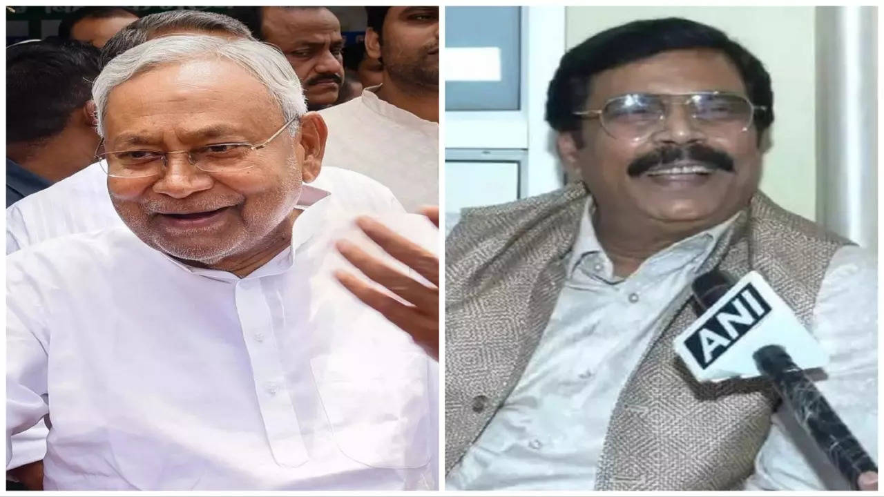 Nitish Kumar and Anand Mohan