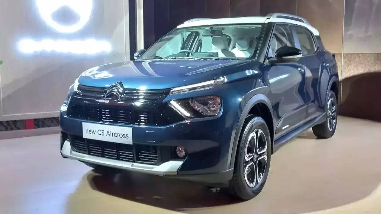 Citroen New C3 Aircross SUV Breaks Cover