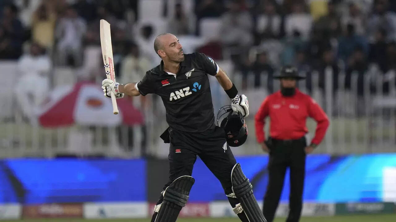 PAK vs NZ 1st ODI, Daryl Mitchell scores century against Pakistan in Rawalpindi