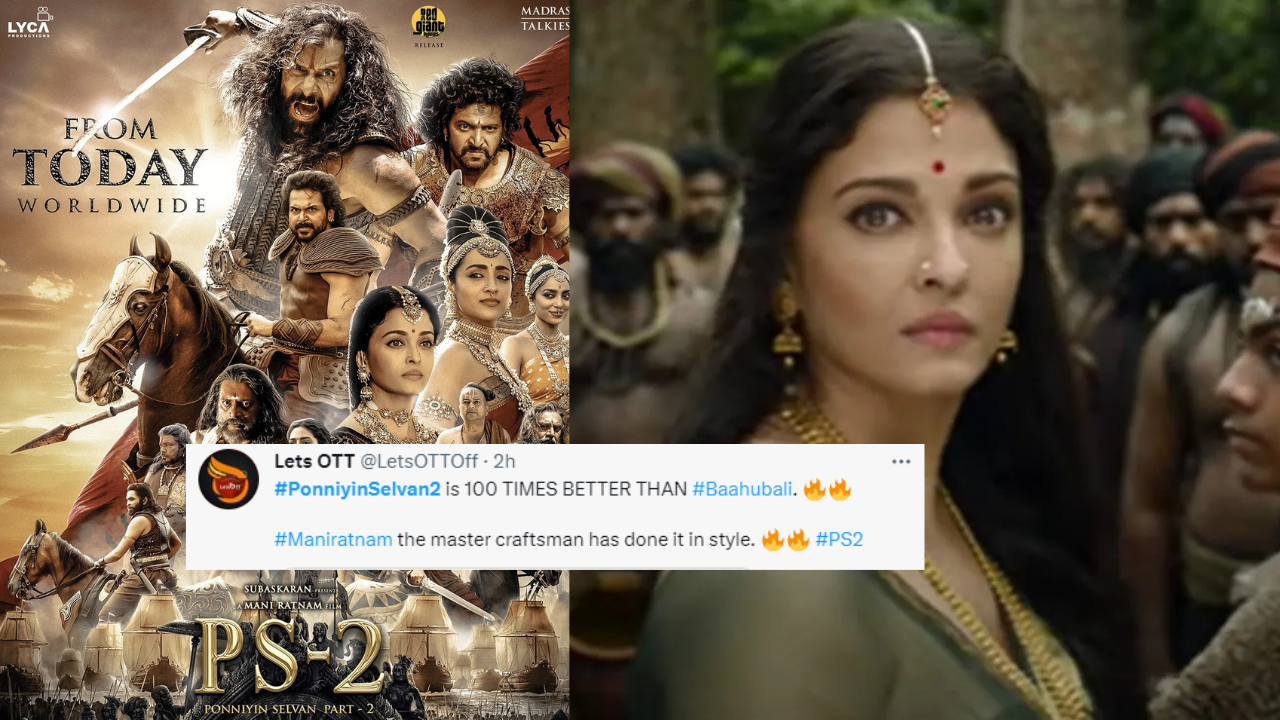 ponniyin selvan 2 Twitter Review