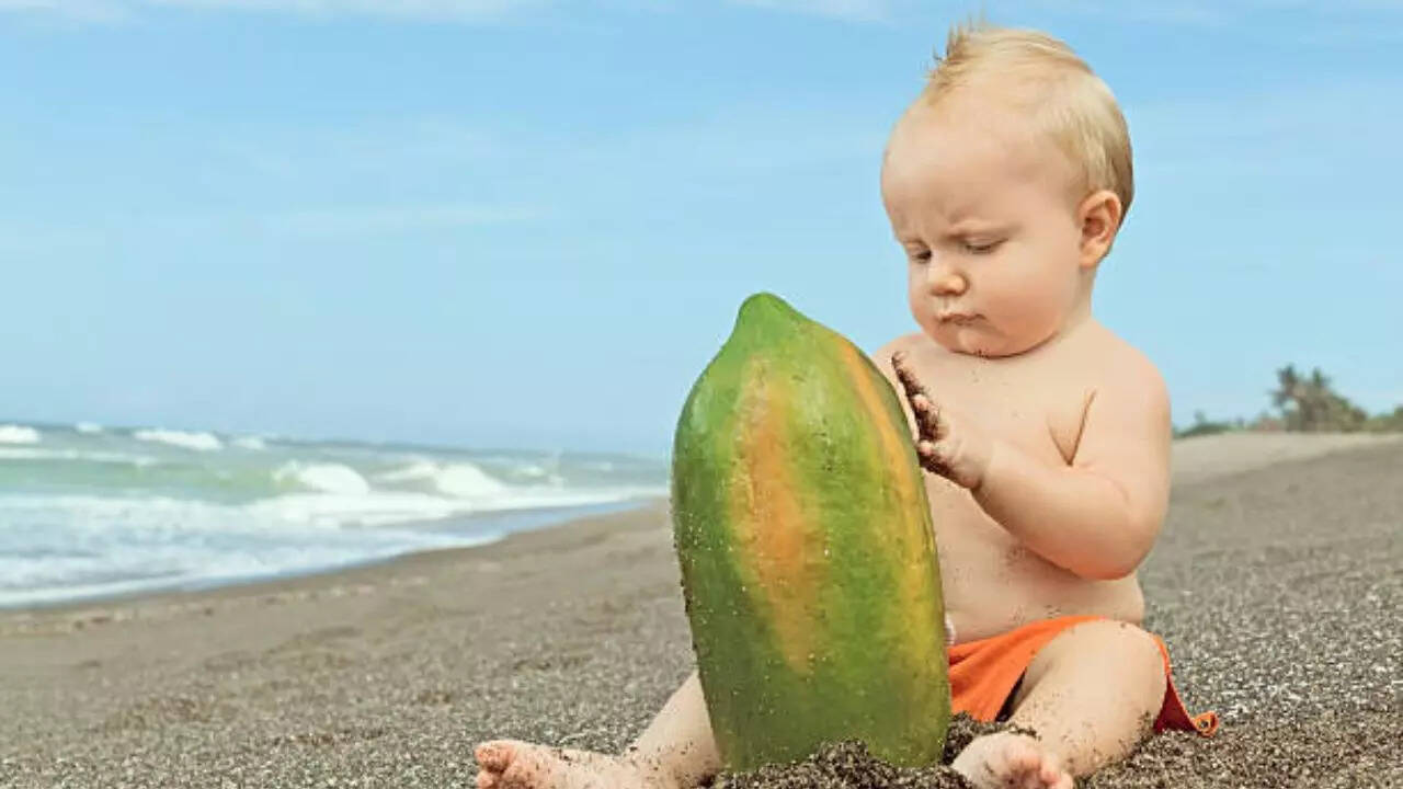 Papaya For Babies Papaya is the medicine for many problems of children