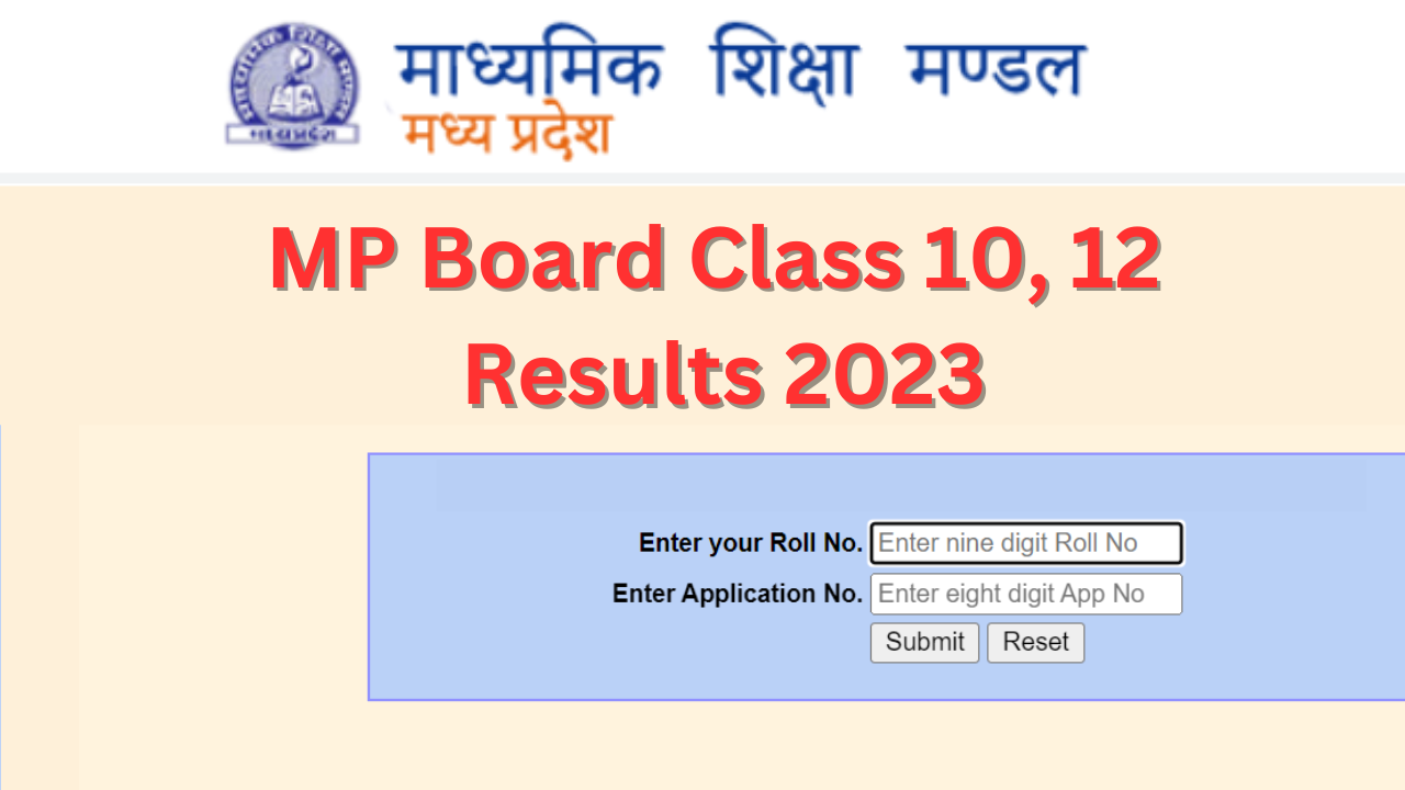 mp board 10th 12th result date