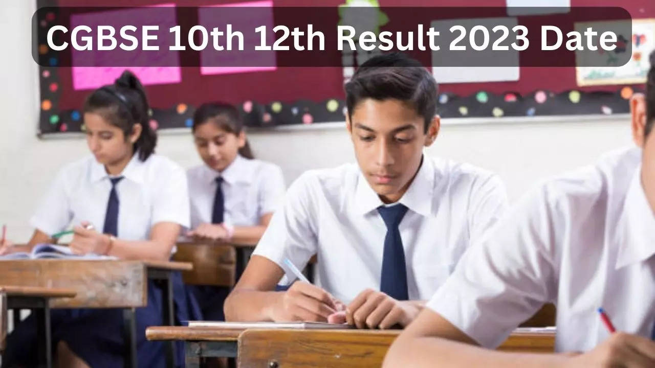 CGBSE 10th 12th Result 2023