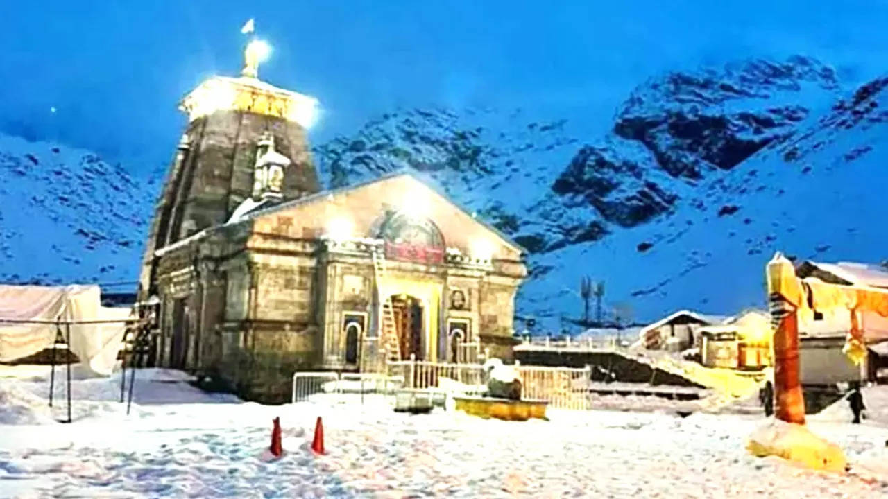 Rain & Snowfall in Kedarnath Yatra 2023