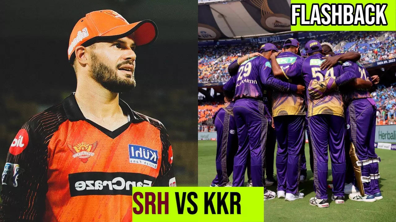 SRH vs KKR flashback