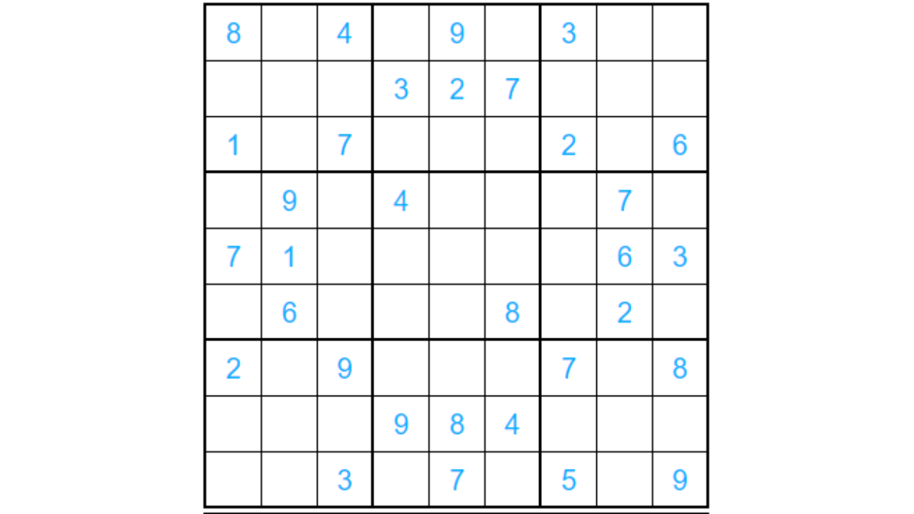 sudoku puzzle game